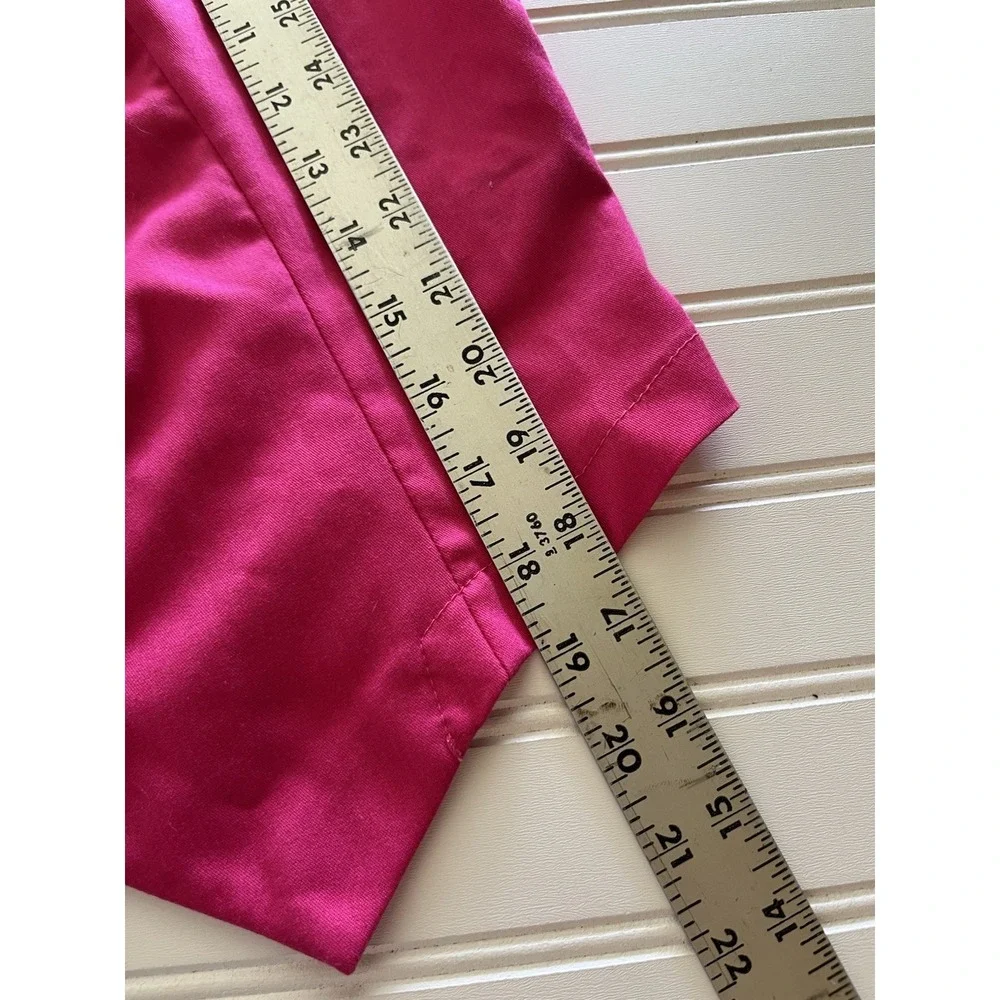 SHEIN Women's Hot Pink Sleeveless Vest Open Front Fashion Layering Top